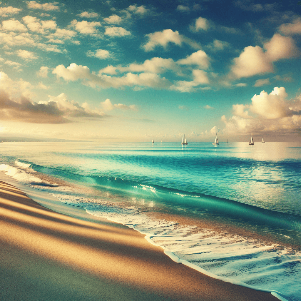 Seaside Daydream Numbered Painting Kits