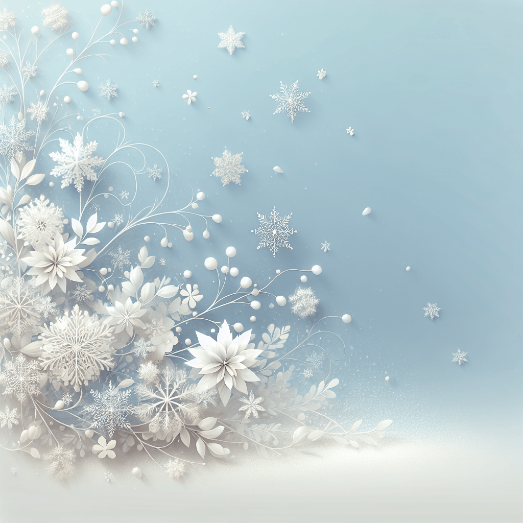 Delicate Snowflakes DIY Paint By Numbers