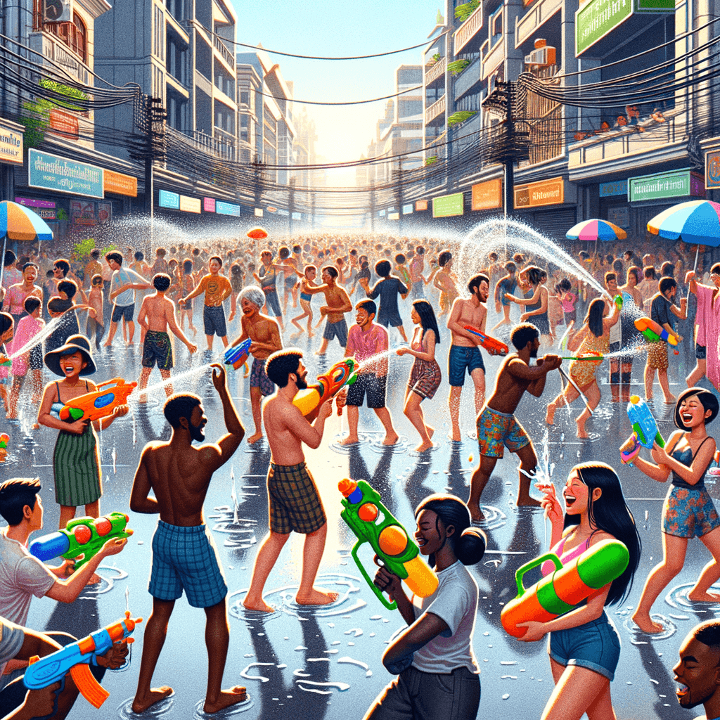 Loy Krathong - Bangkok Painting By Numbers Kit