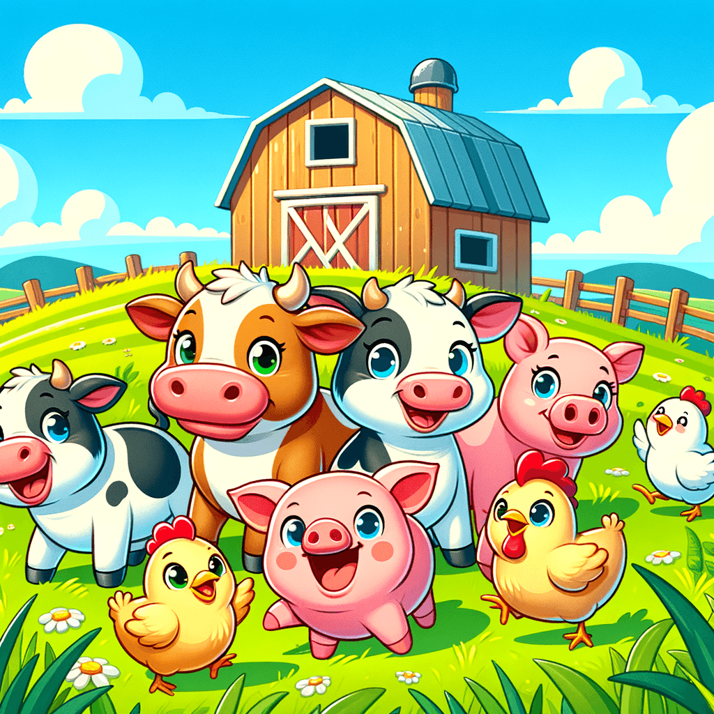 Adventures On The Farm Paint By Numbers Art