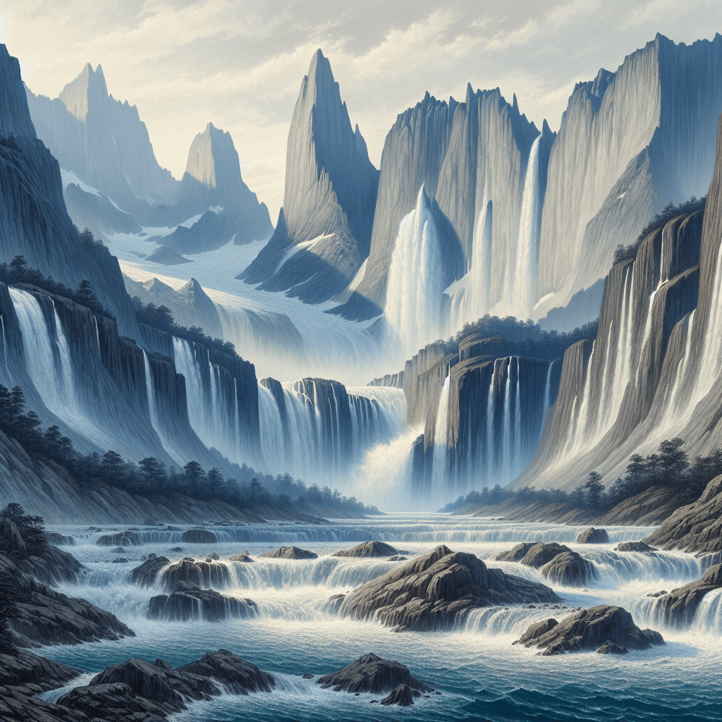 Majestic Mountain Whisper Numbered Painting Kits