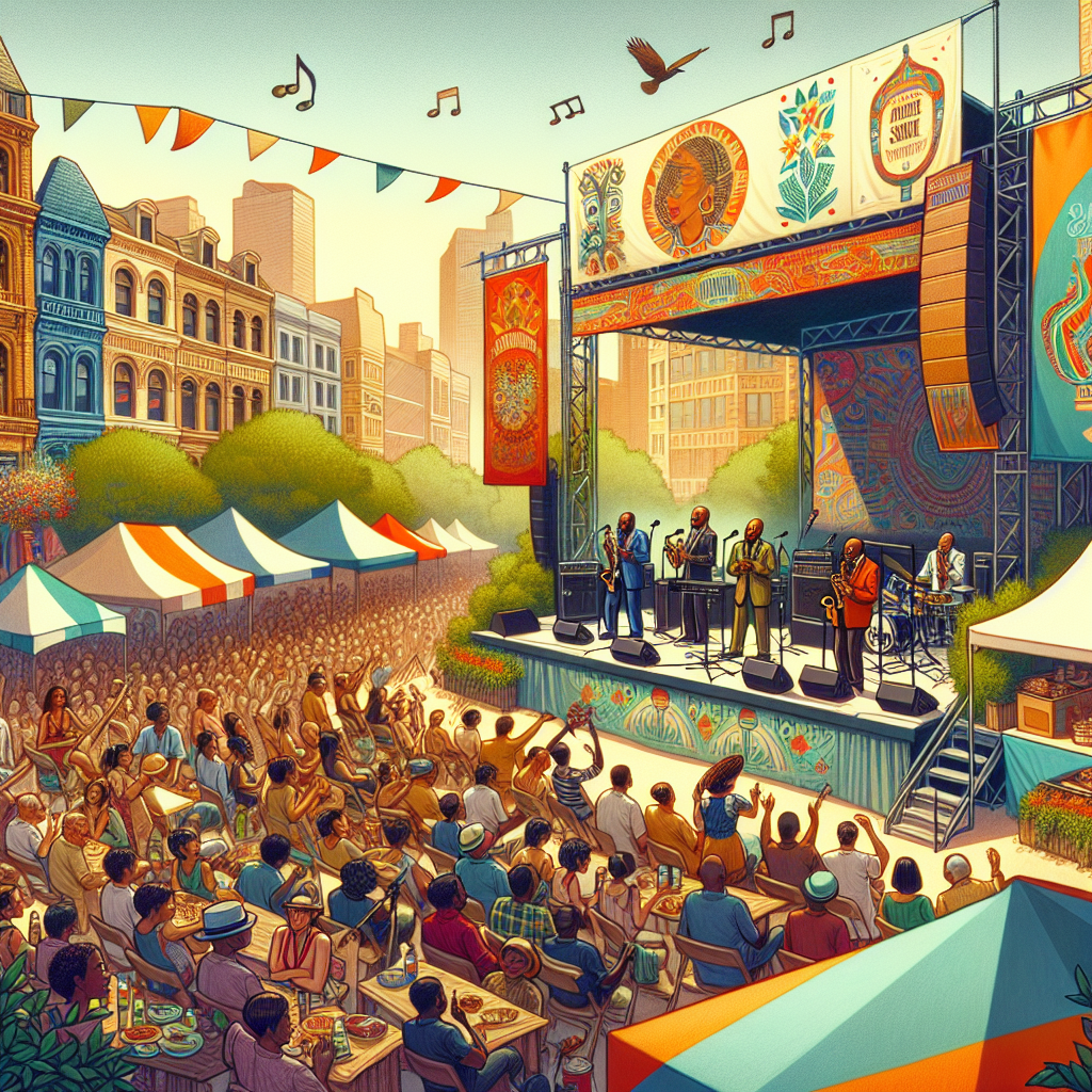 Montréal International Jazz Festival Paint By Numbers Art