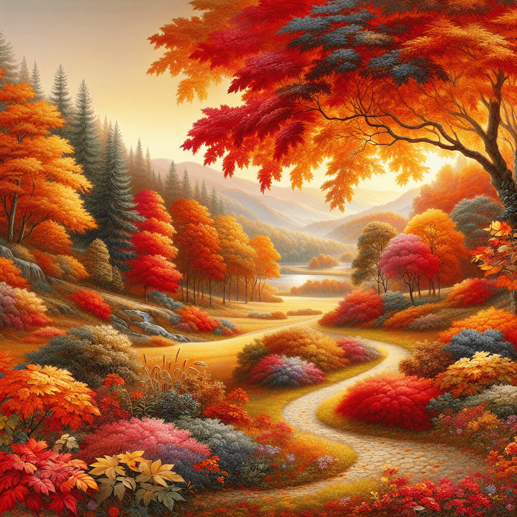 Captivating Autumn Trails DIY Paint By Numbers