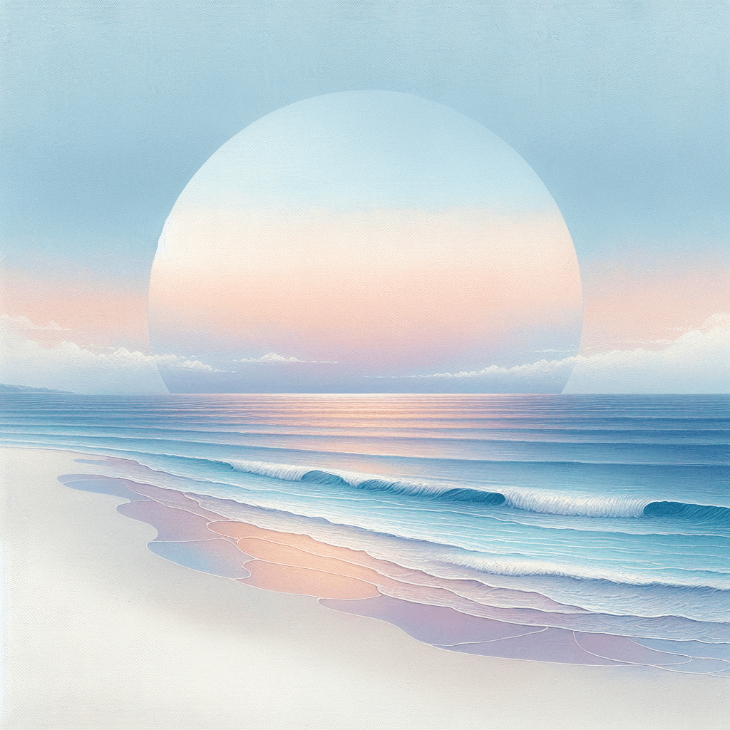 Dreamy Seascape Escape Paint By Number