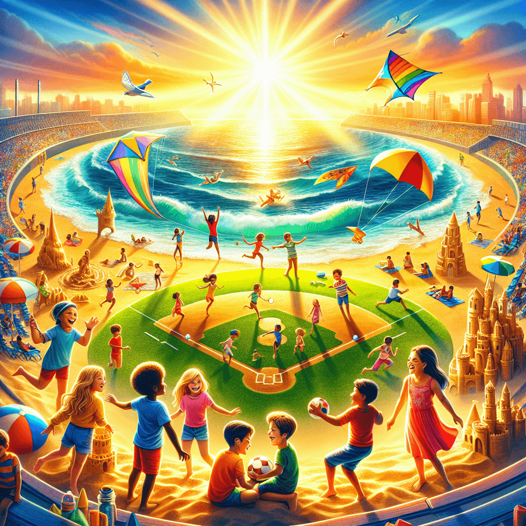 Vibrant Summer Adventures Paint By Color