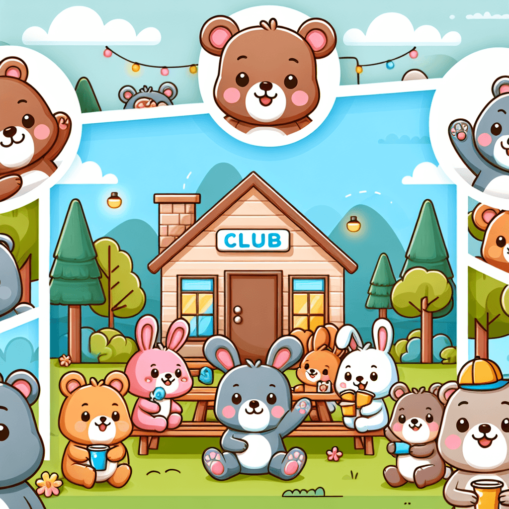 Animal Adventure Club Paint By Numbers Art