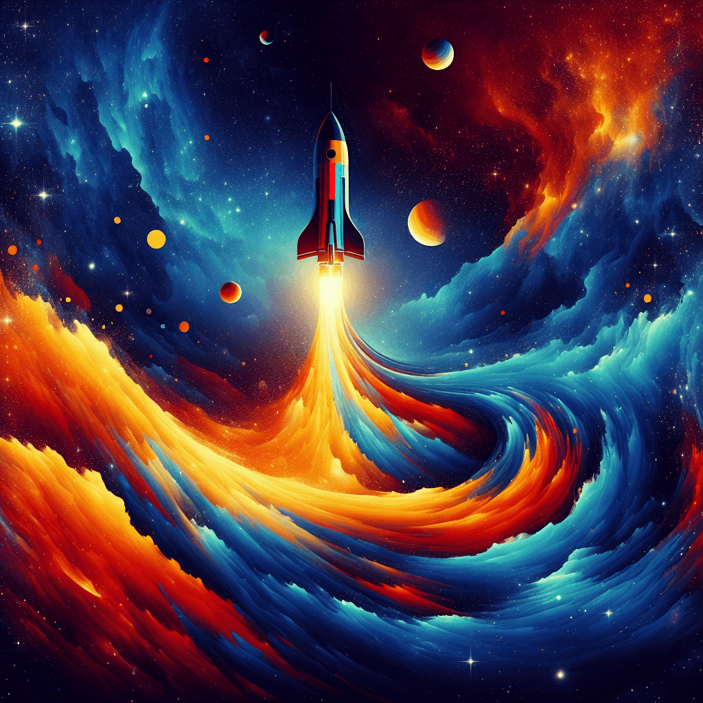 Dreamlike Space Adventure DIY Paint By Numbers