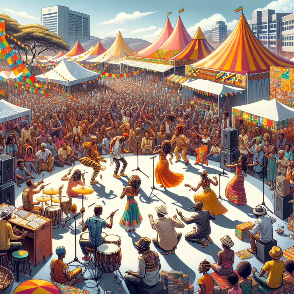 Harare International Festival Of The Arts Painting Number Kit