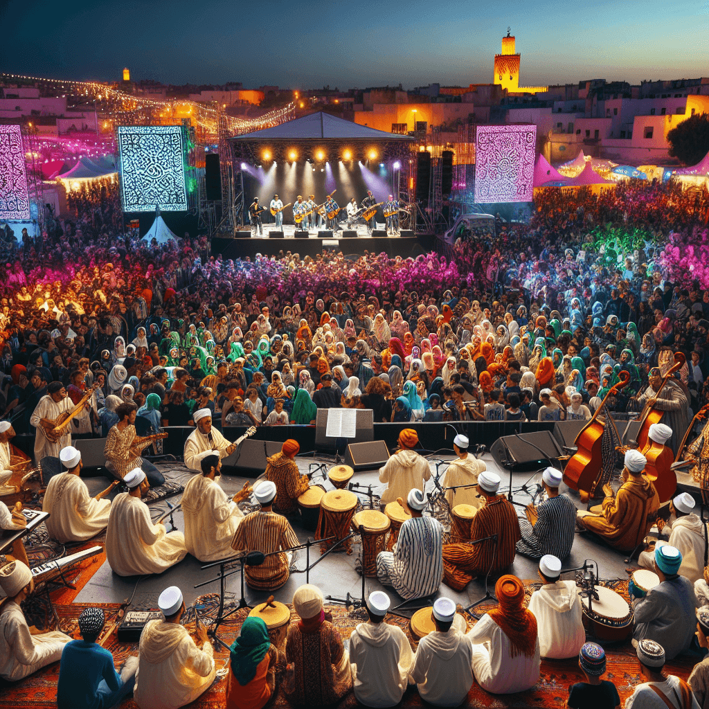 Mawazine Festival - Morocco Paint By Numbers Kits