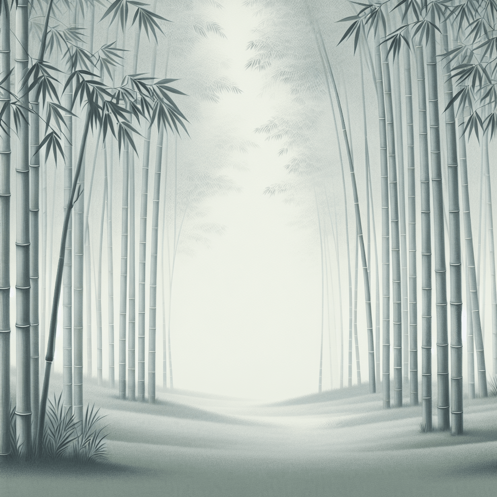 Meditative Bamboo Retreat Paint By Color
