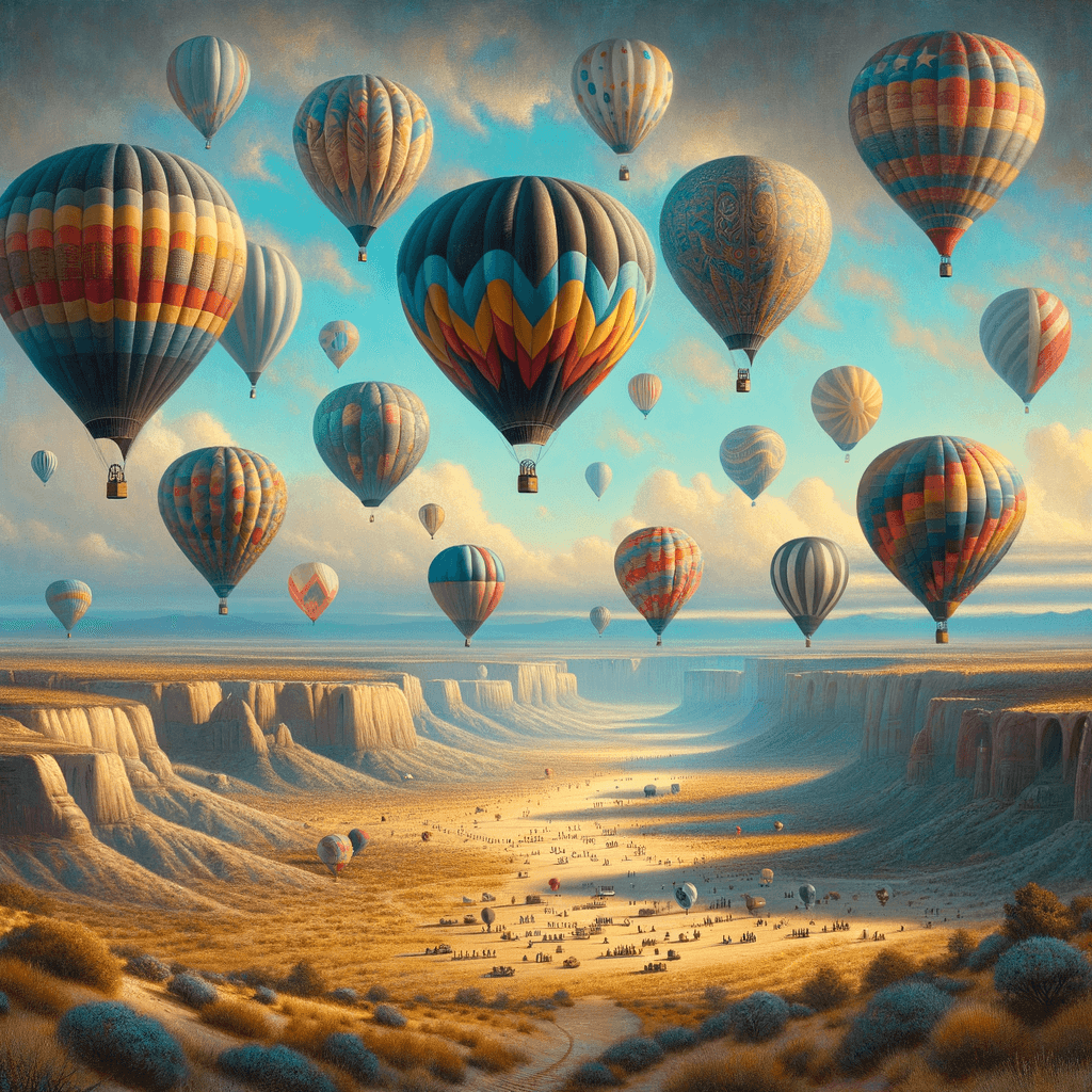Albuquerque International Balloon Fiesta - USA Paint By Number