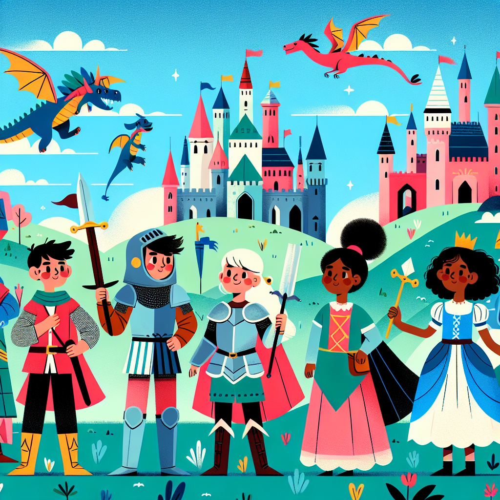 Kingdom Of Adventure Paint By Color
