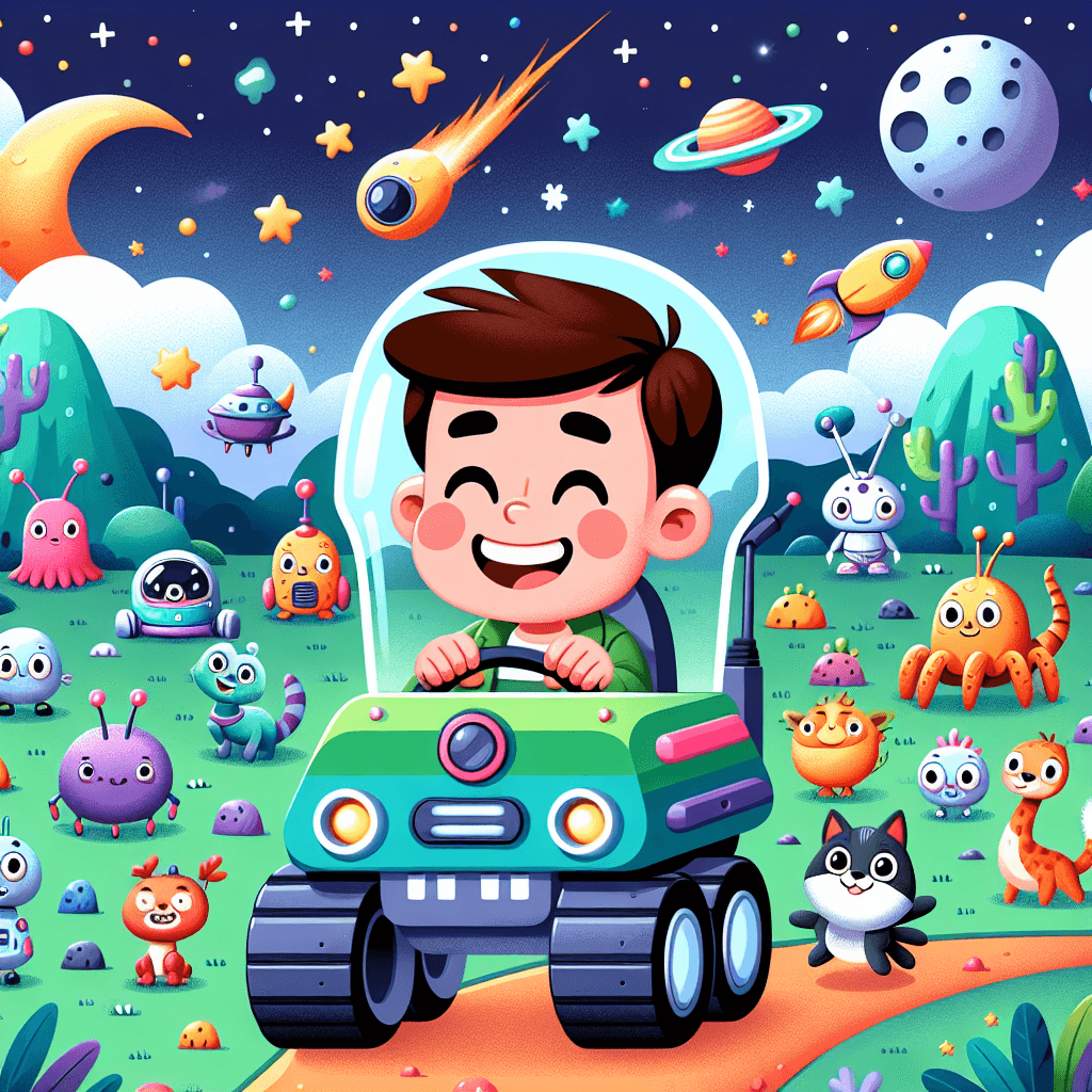 Galactic Zoo Safari Paint By Number