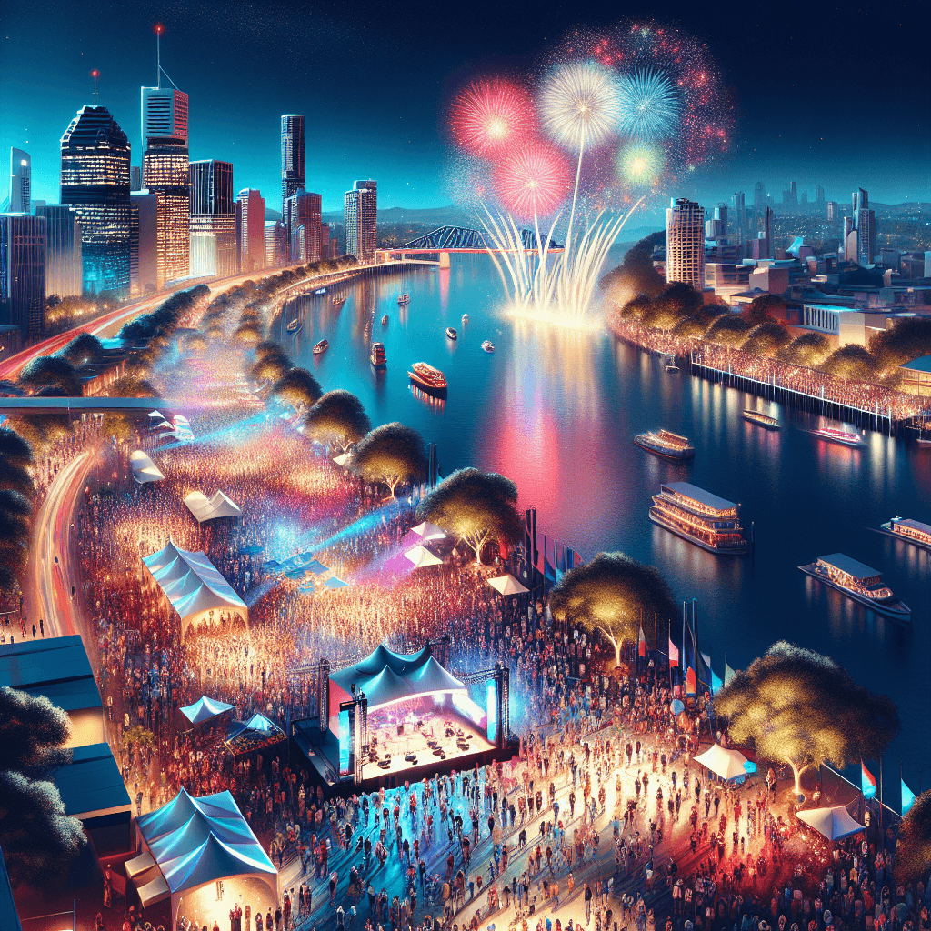 Brisbane Festival - Australia Numbered Painting Kits