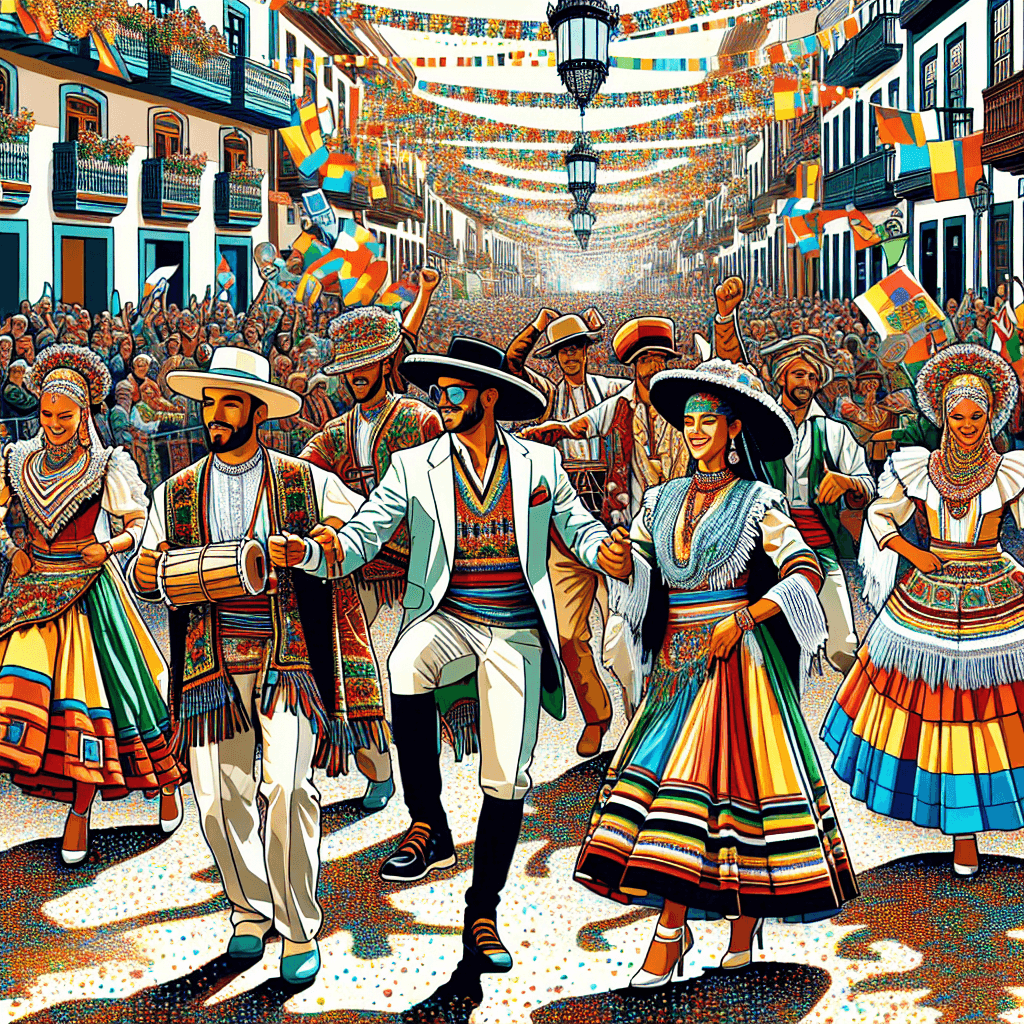 Day Of The Canary Islands - Spain Paint By Numbers