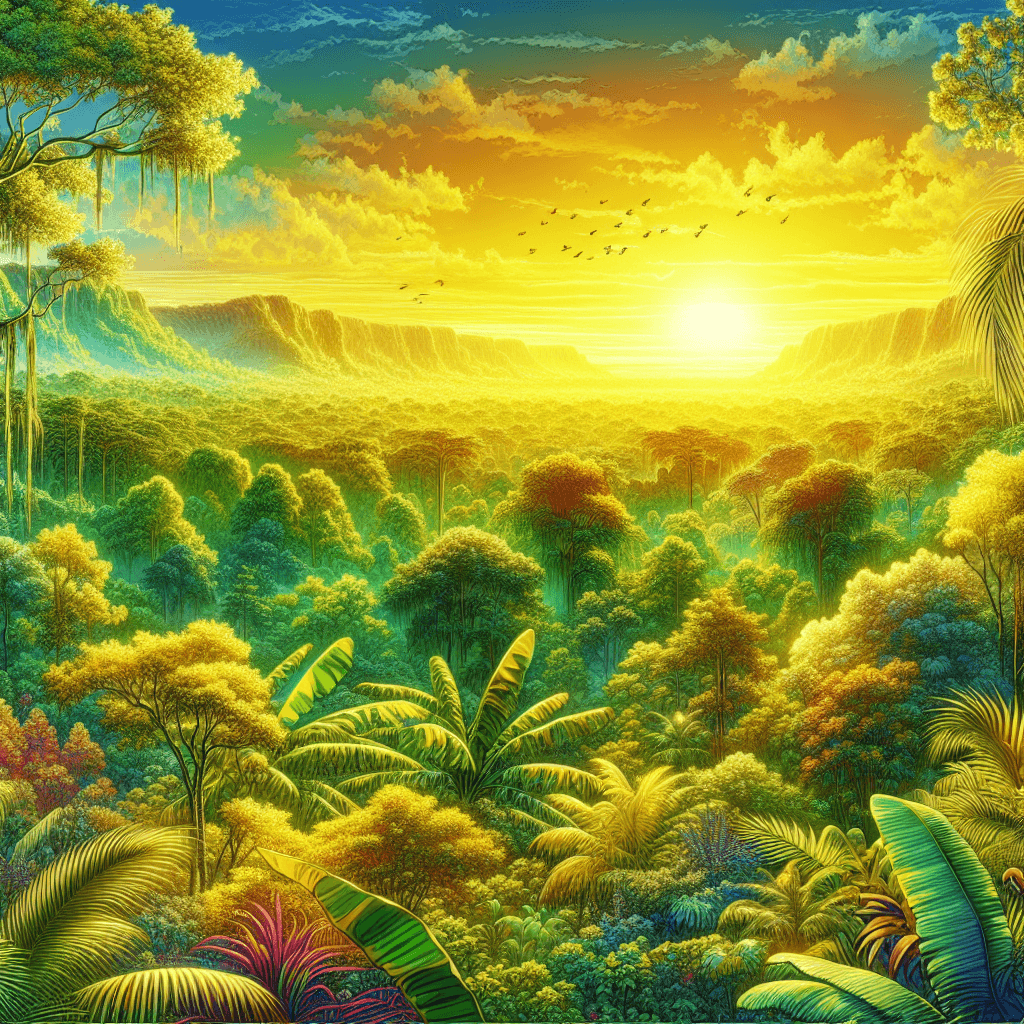 Lush Jungle Awakening Paint By Numbers Kits