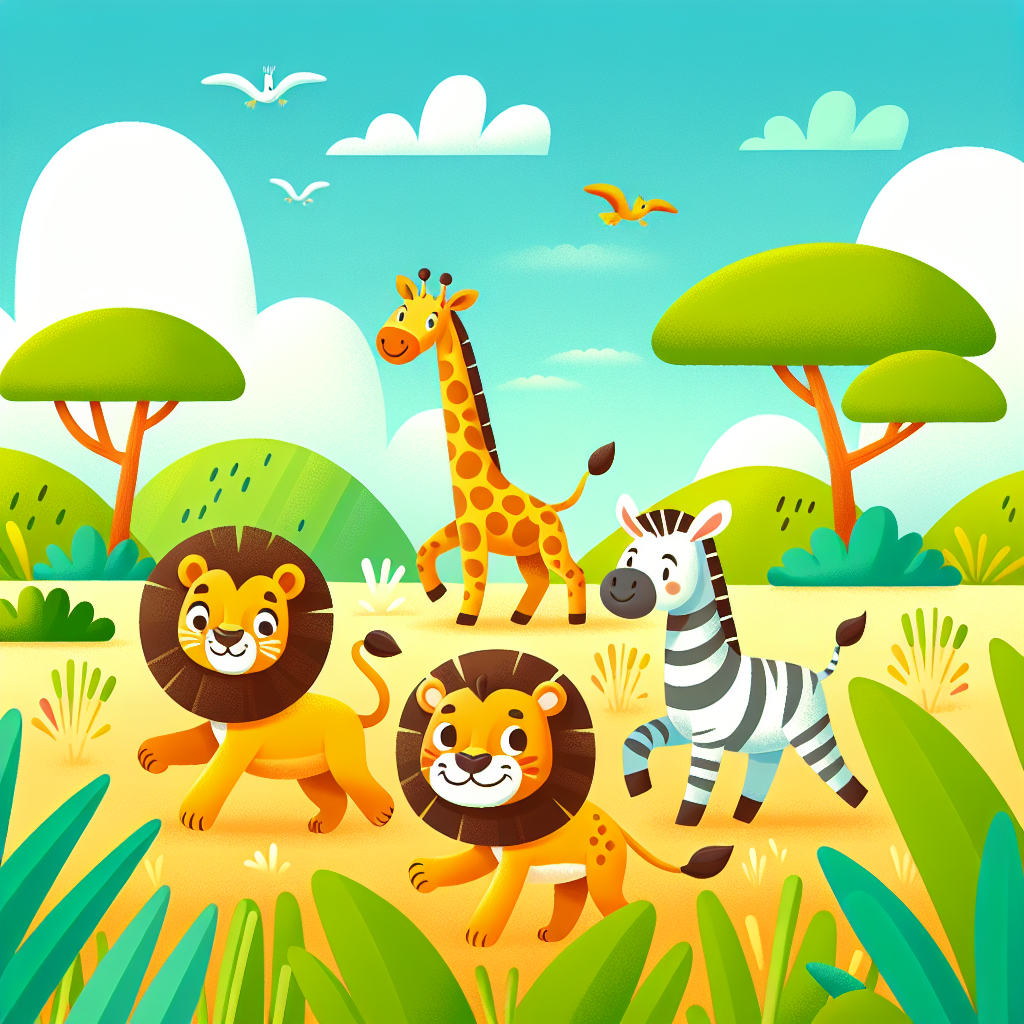 Savannah Adventure Painting Number Kit
