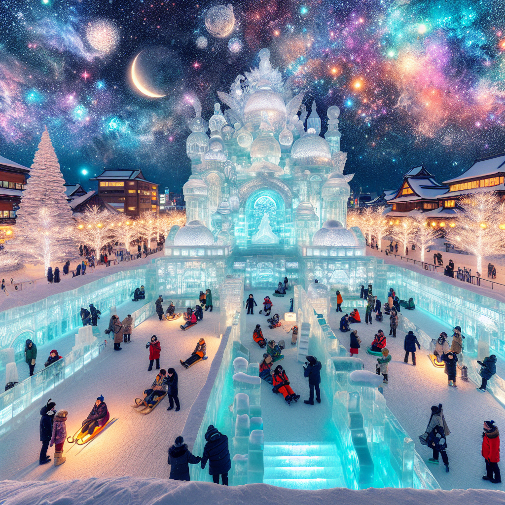 Gion Yuki Matsuri - Sapporo Painting Number Kit