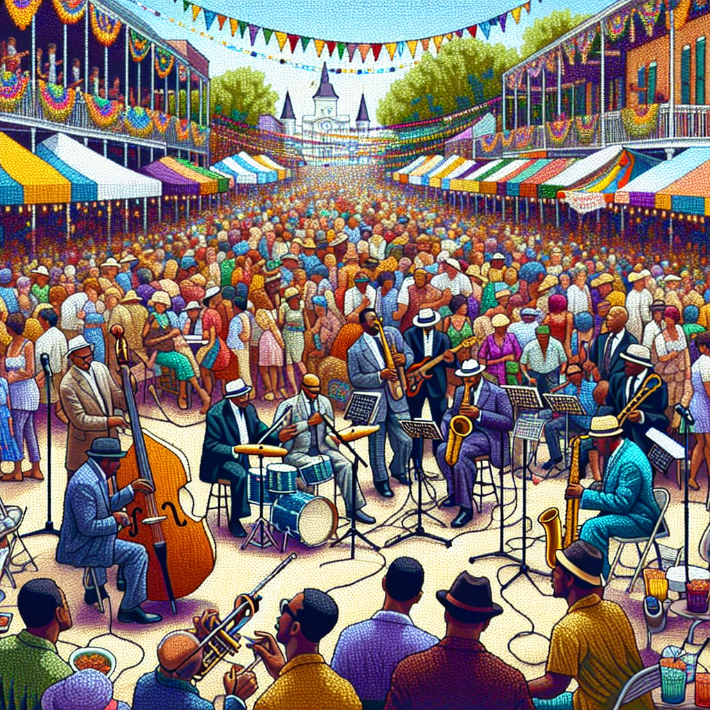 Jazztown Festival Paint By Numbers