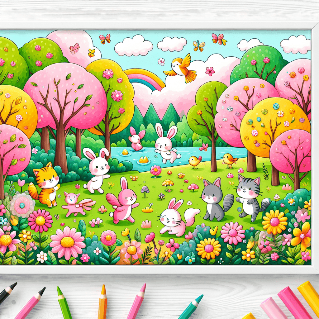 Charming Critters Paint By Number