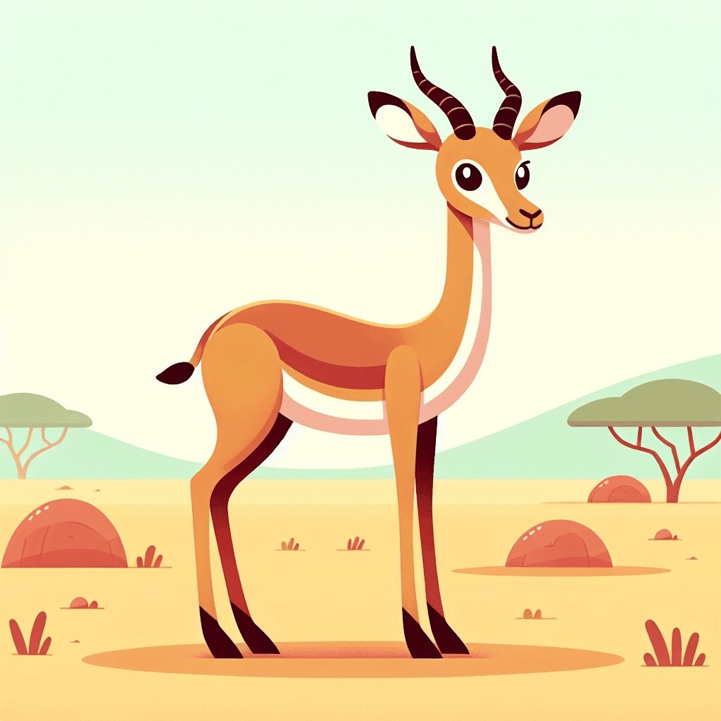Inquisitive Impala Painting Number Kit