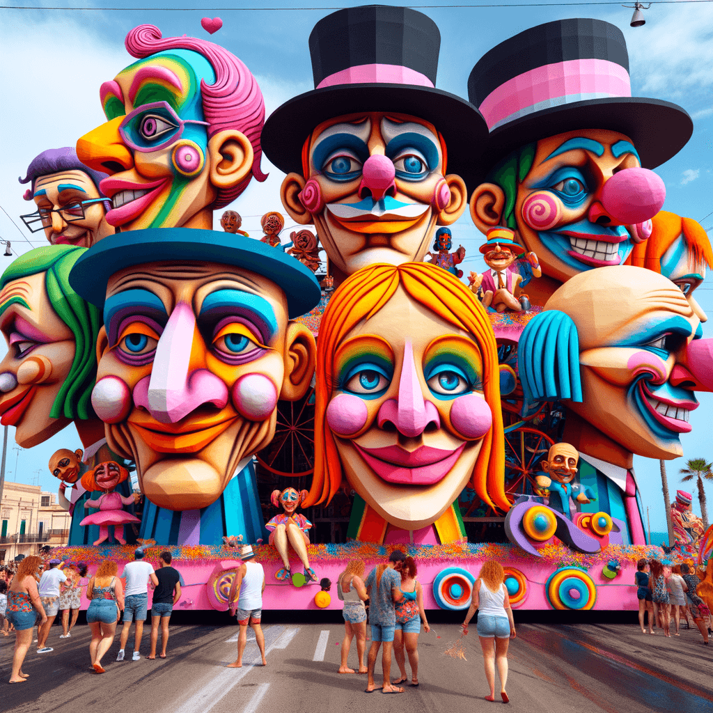 Carnevale Di Viareggio - Tuscany Paint By Numbers Kits