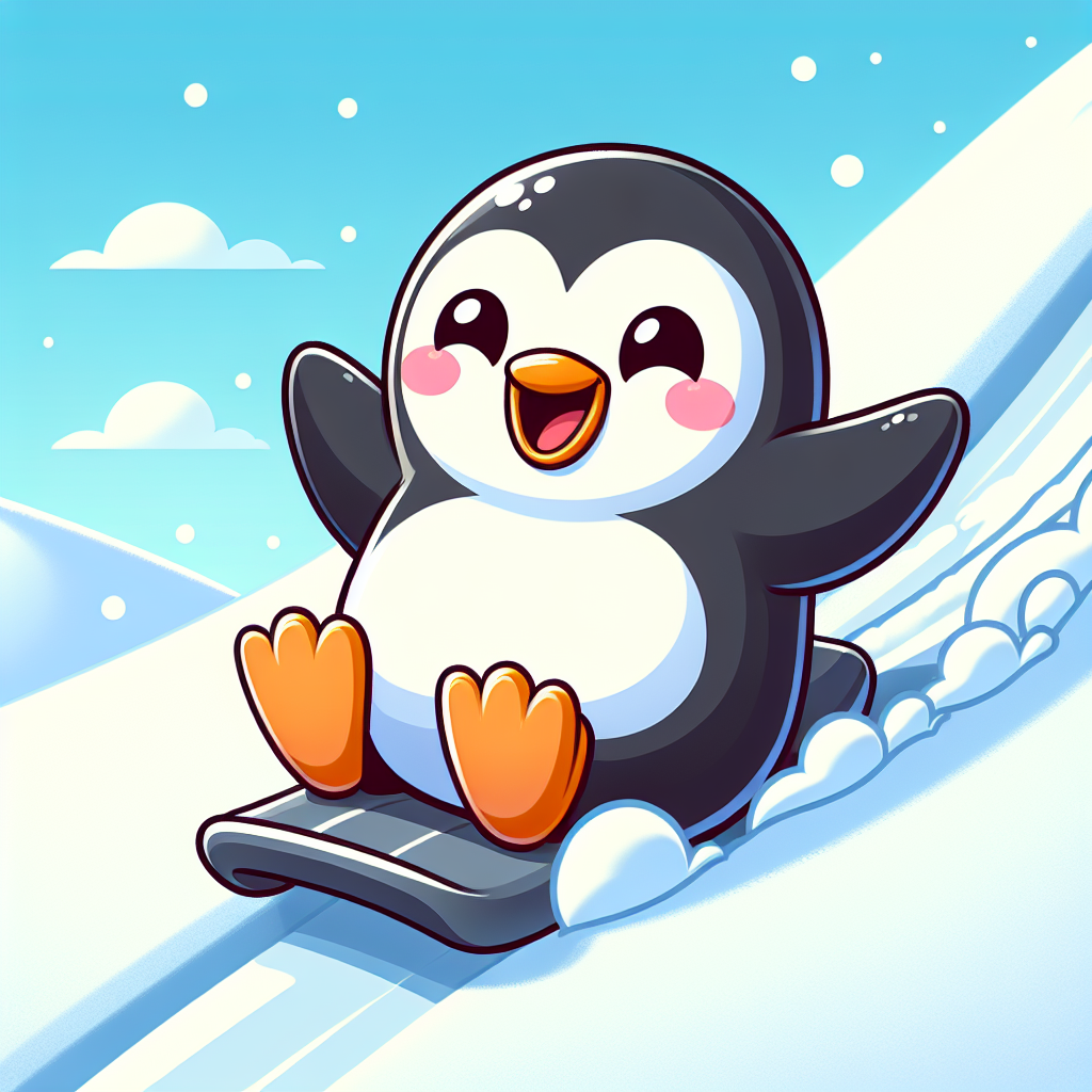 Punny Penguin Painting By Numbers Kit