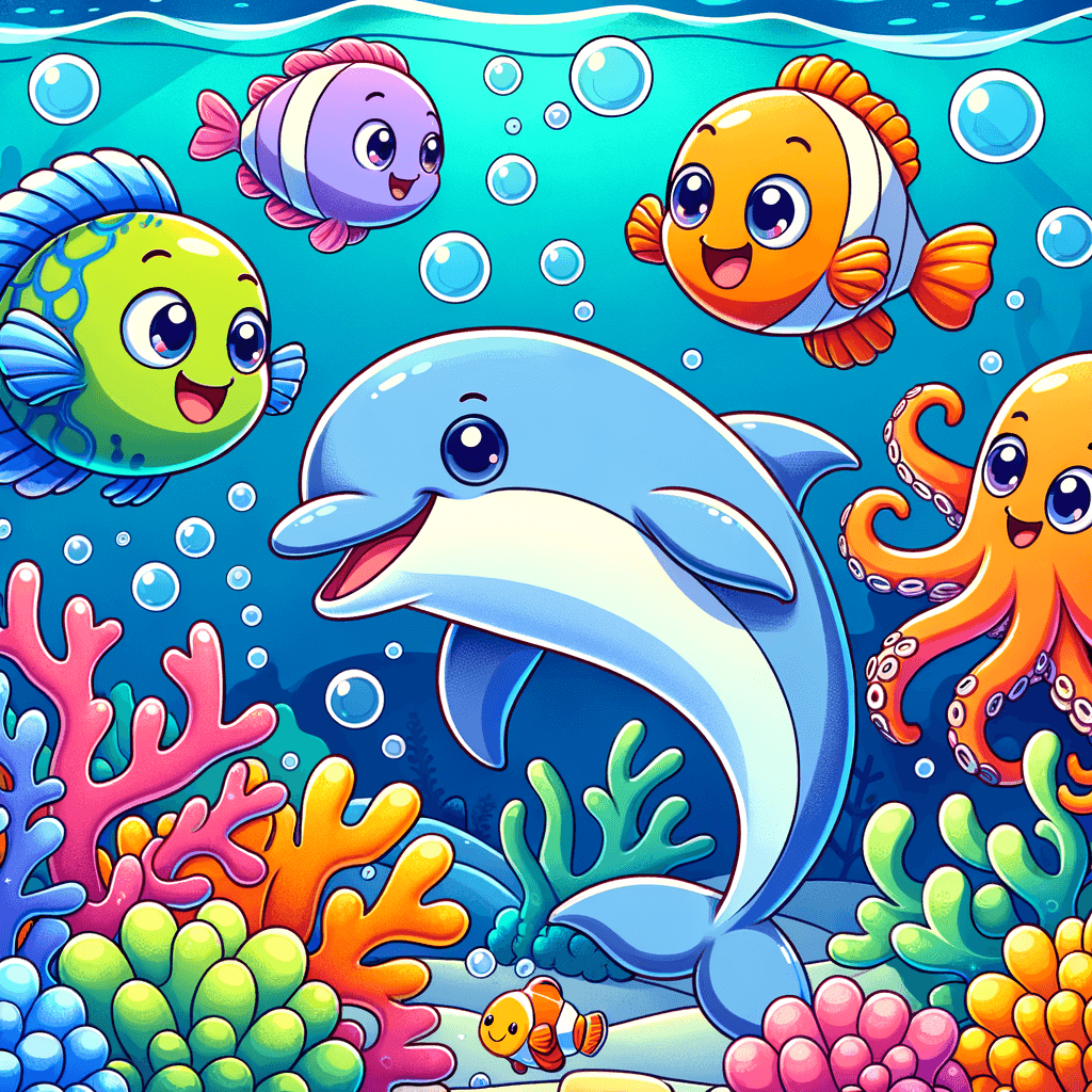 Colorful Underwater Expedition DIY Paint By Numbers