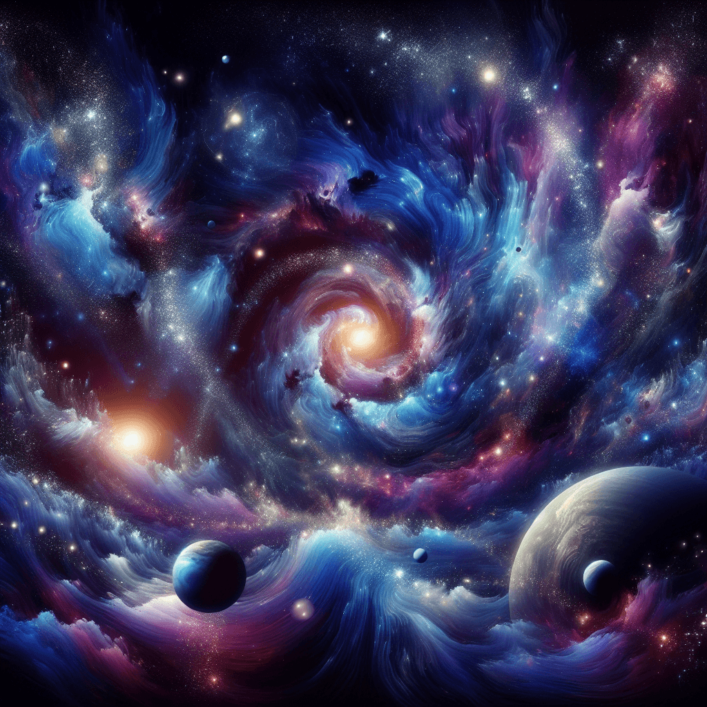 Mystical Space Odyssey Painting Number Kit