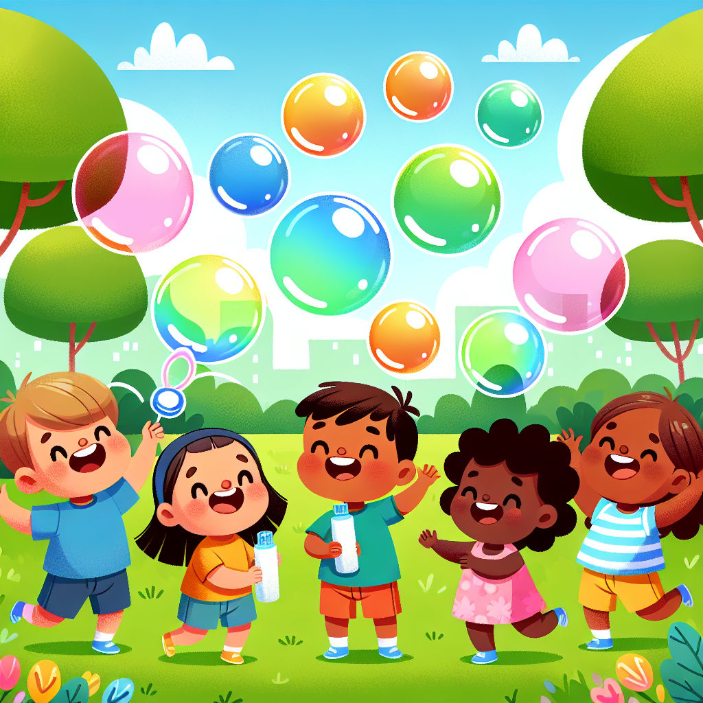 Bubble Blast Park Paint By Numbers