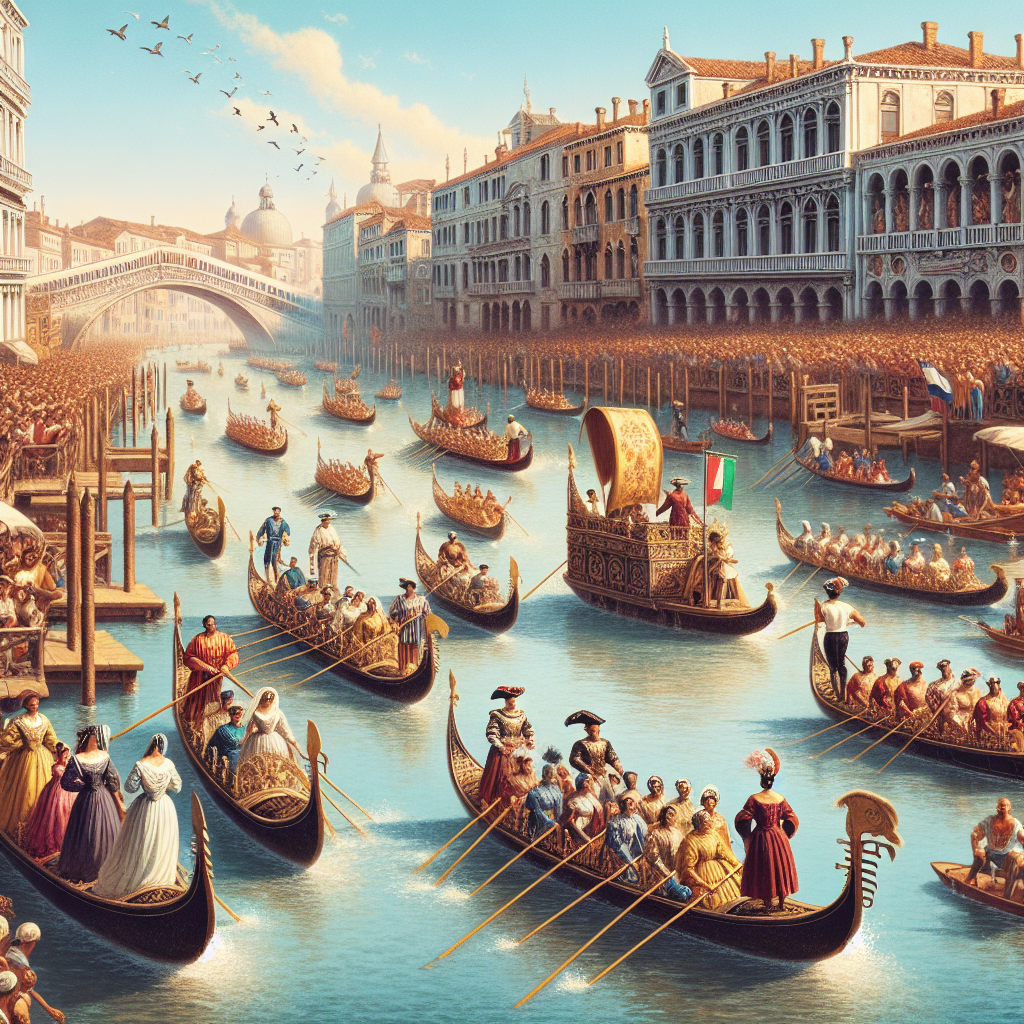Regata Storica - Venice Painting By Numbers Kit