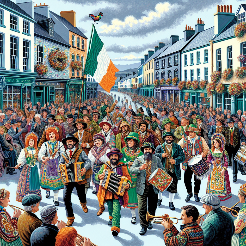Running Of The Wren - Dingle, Ireland Paint By Numbers Kits