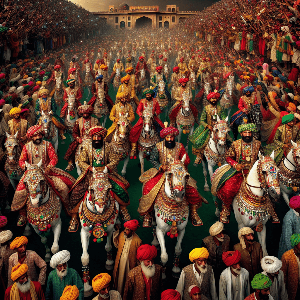 Durbar Festival - Kano, Nigeria Paint By Number