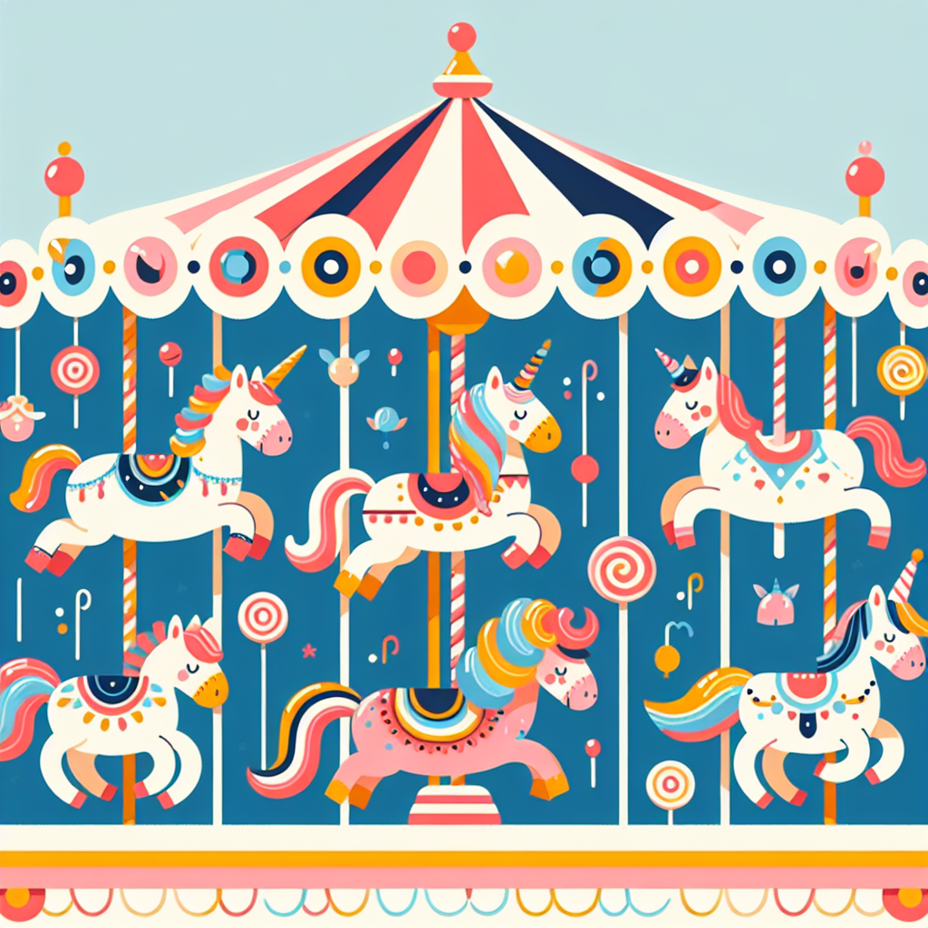 Creative Carousel Capers Paint By Numbers