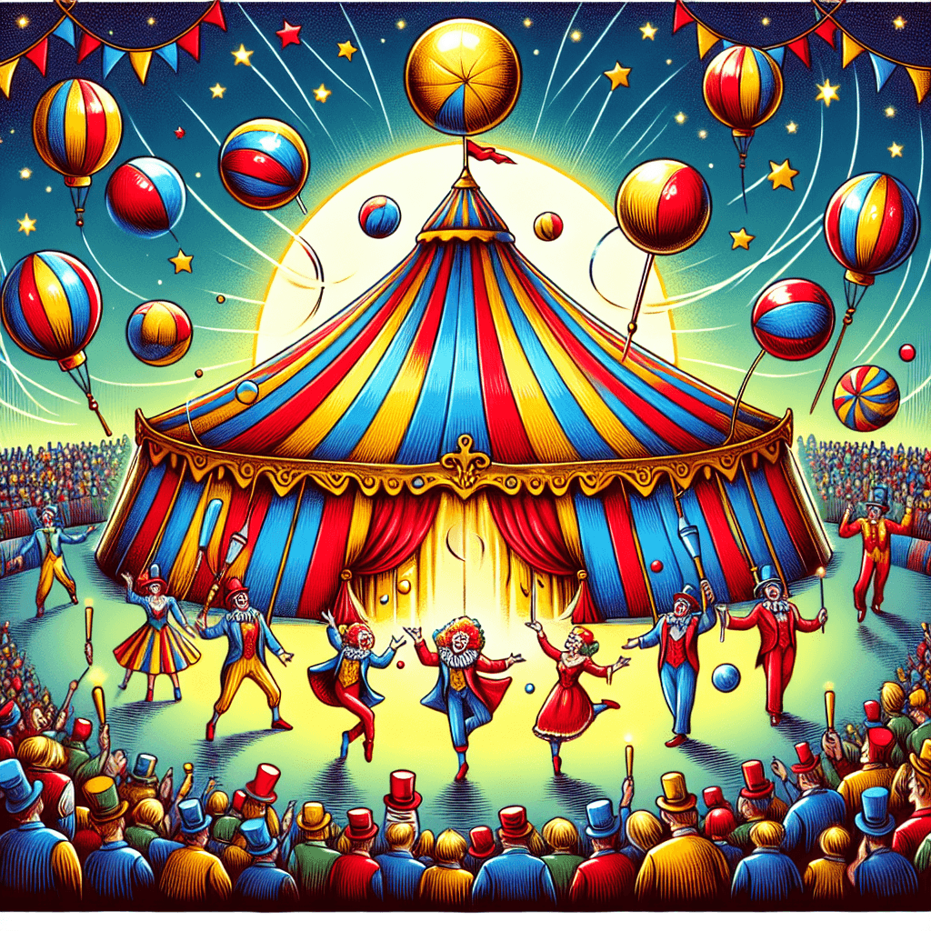 Circus Of Dreams Paint By Numbers Kits