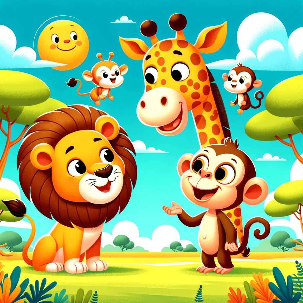 Silly Safari DIY Paint By Numbers