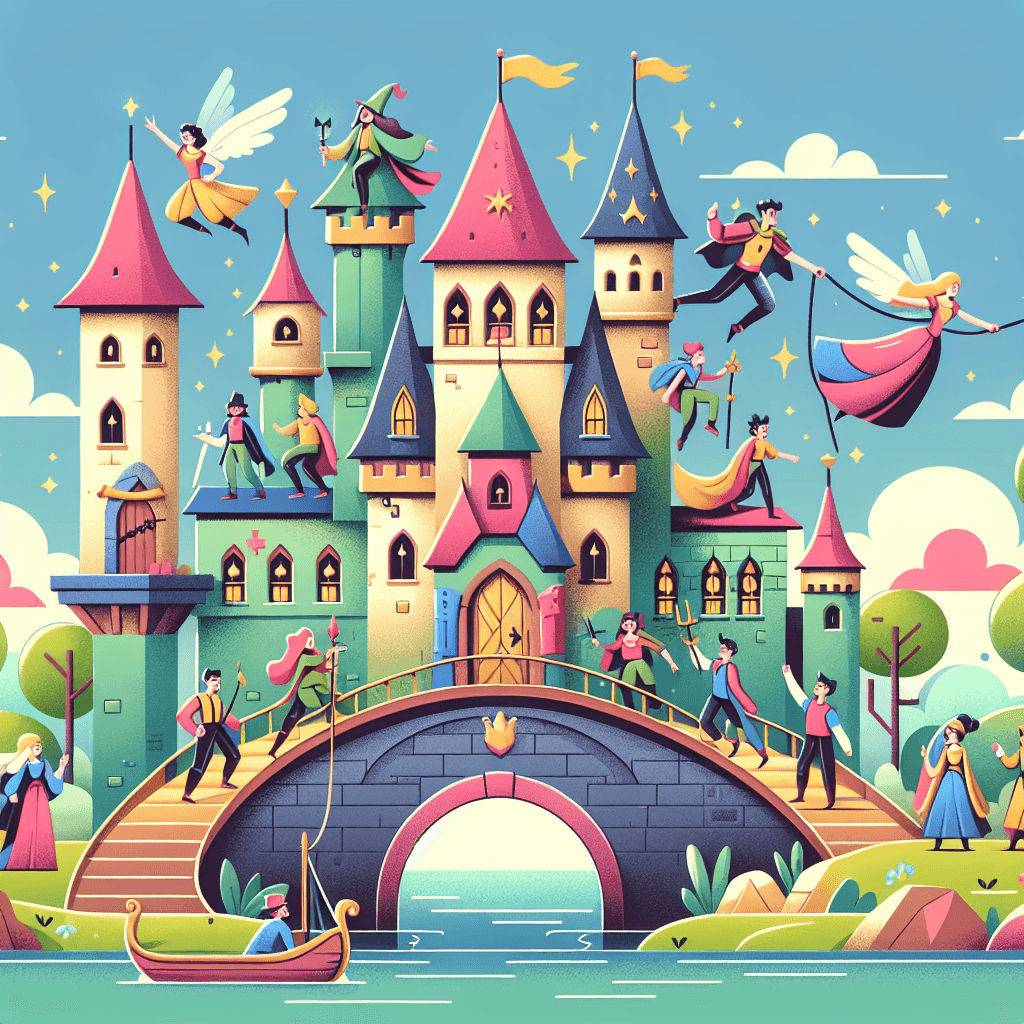 Fairytale Castle Escape Painting By Numbers Kit