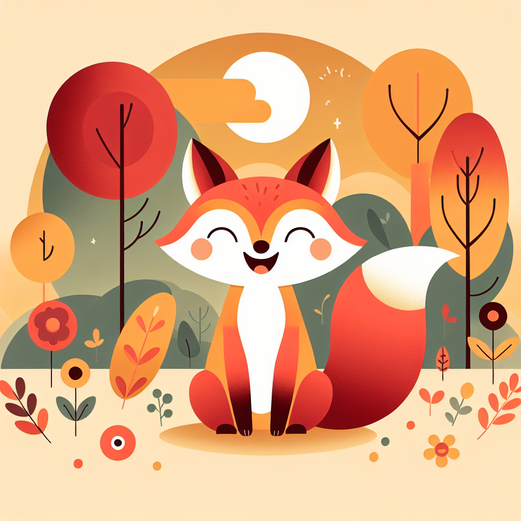Giggly Fox Paint By Color