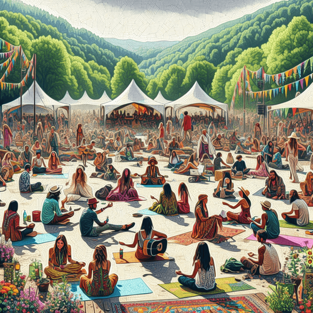 Wilderness Festival - England Numbered Painting Kits