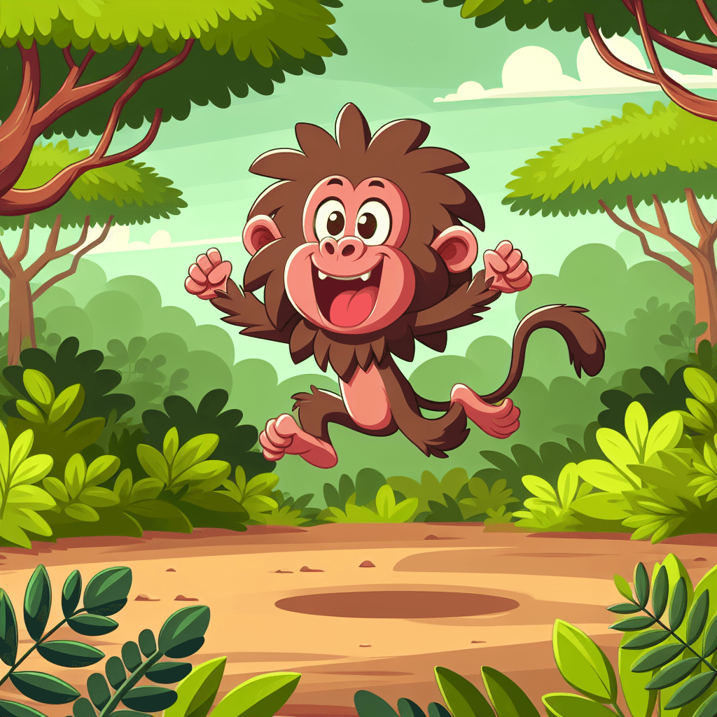 Bouncing Baboon DIY Paint By Numbers