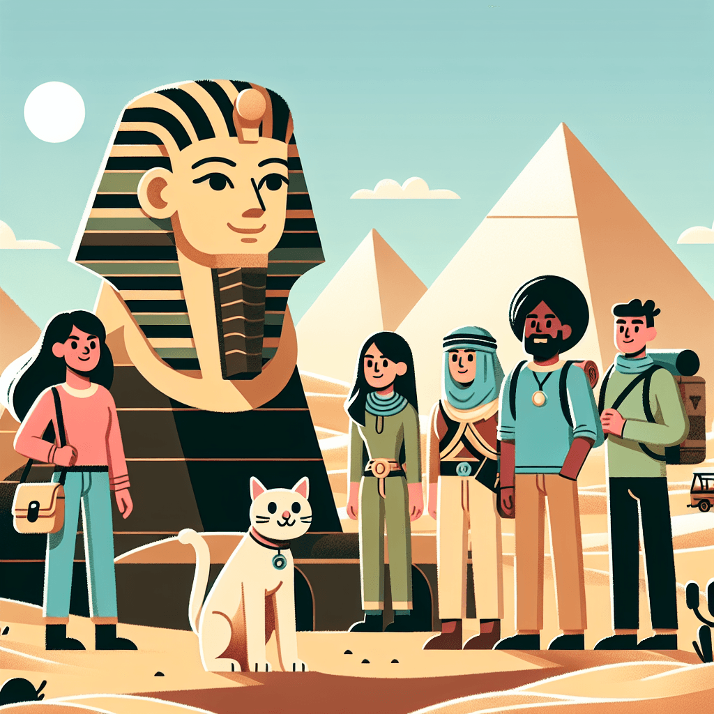 Mystery Of The Ancient Sphinx Paint By Numbers Art