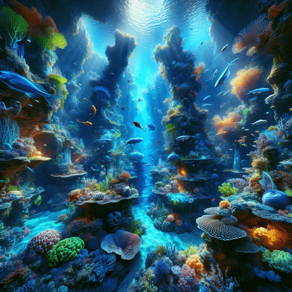 Enigmatic Undersea World DIY Paint By Numbers