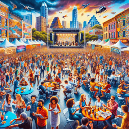 South By Southwest (SXSW) - United States Numbered Painting Kits