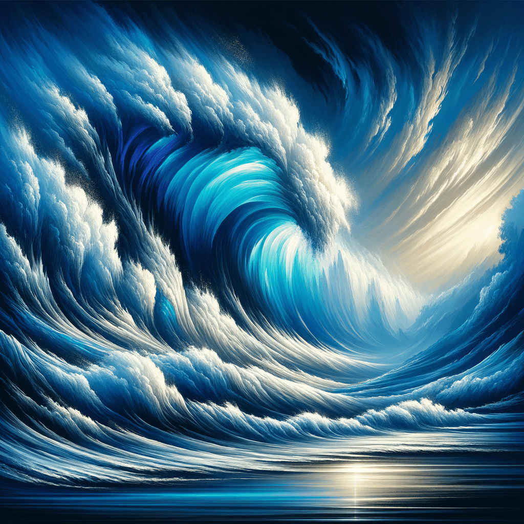 The Great Wave Paint By Number