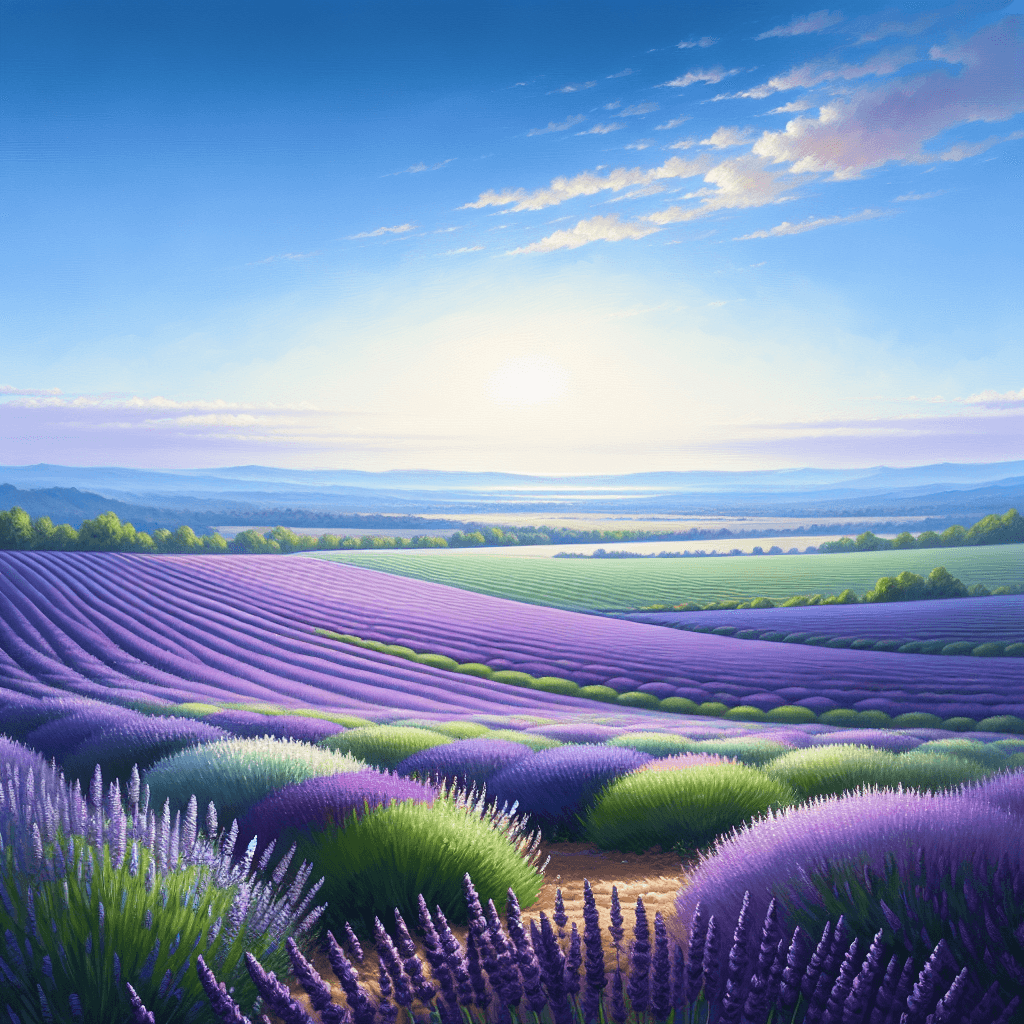 Lavender Calm Paint By Numbers