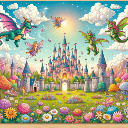 Adventurous Fairy Tale Journey Paint By Numbers Kits