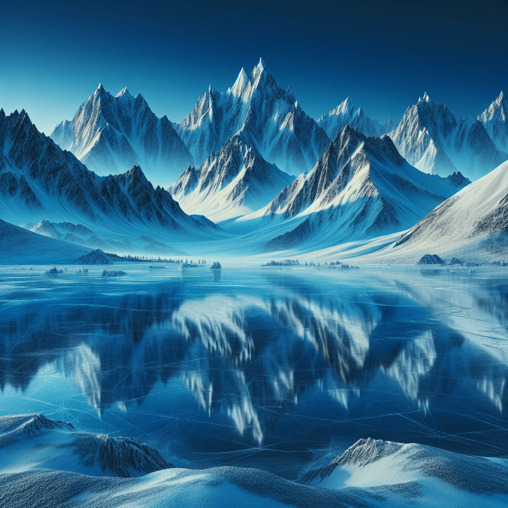 Winter Mountain Majesty Paint By Numbers Kits