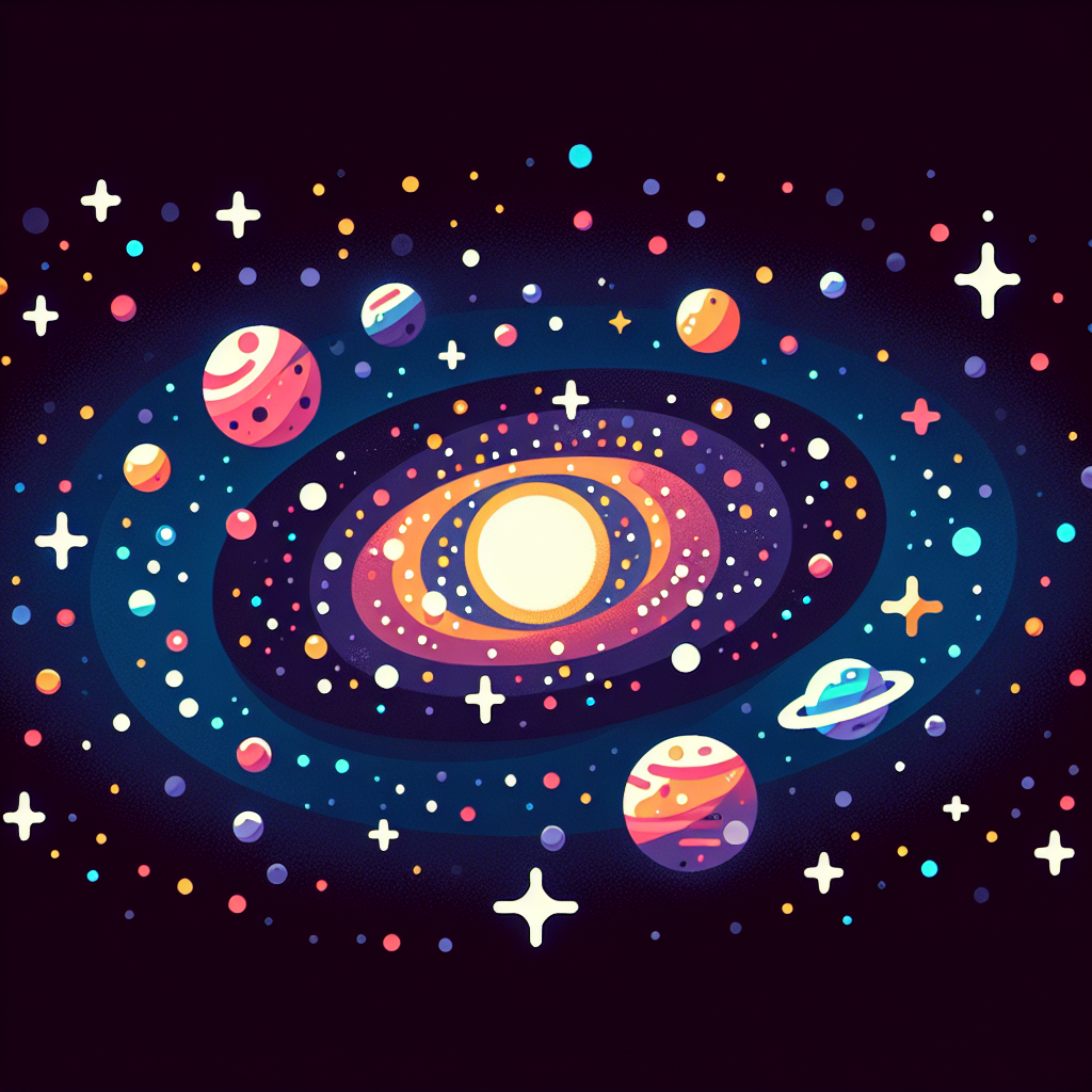 Galactic Glow-in-the-Dark Galaxy Paint By Color