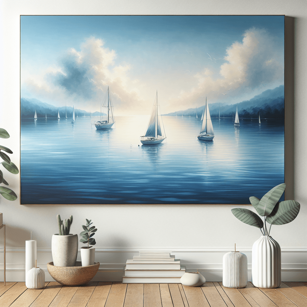 Sailing Away To Paradise Painting Number Kit