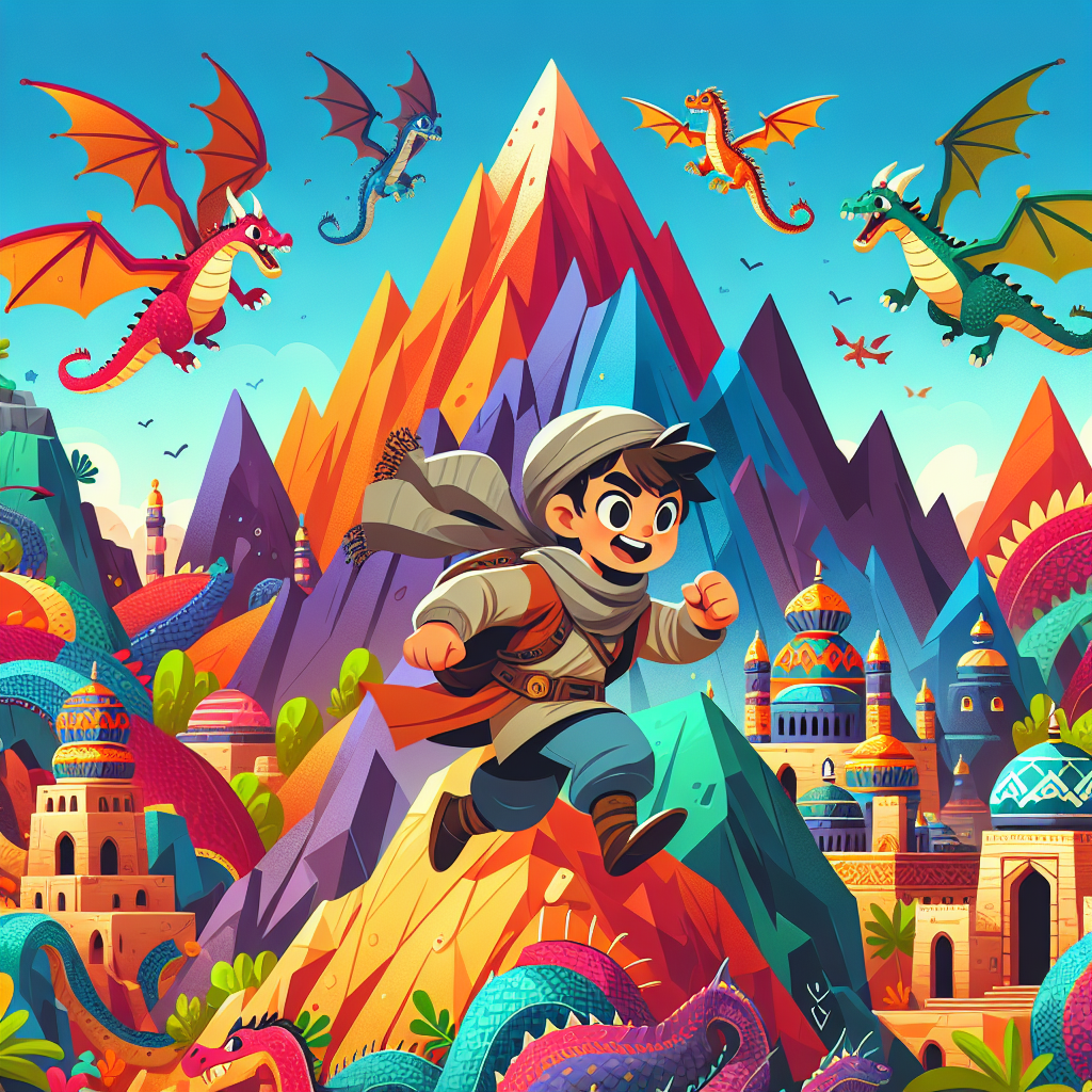 Adventure To Dragon Mountain Painting By Numbers Kit